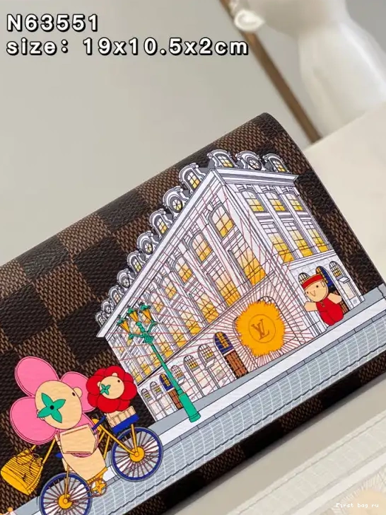Frstbag ru Vuitton Louis WALLET SARAH 0523